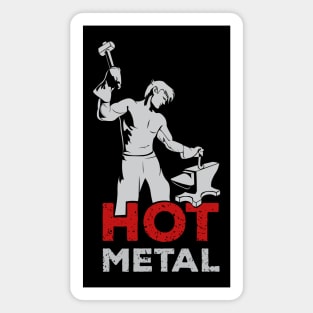 BlackSmith Hooby  Blaksmiting Forge Gift Magnet